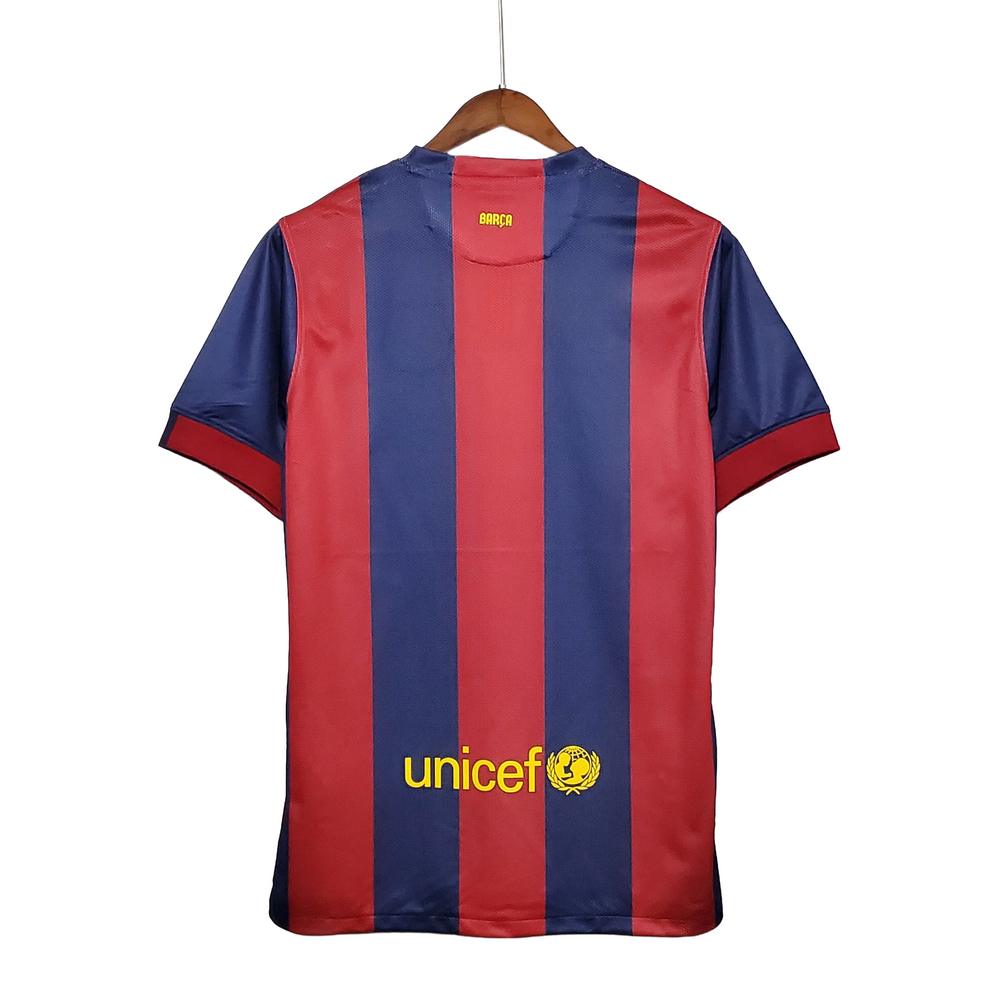 2014 Barcelona Retro Home Jersey - 2