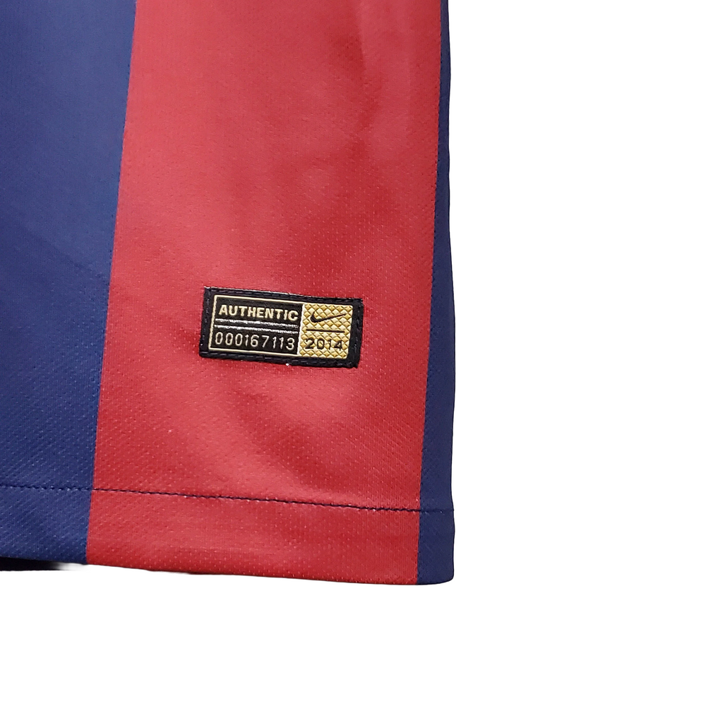 2014 Barcelona Retro Home Jersey - 5